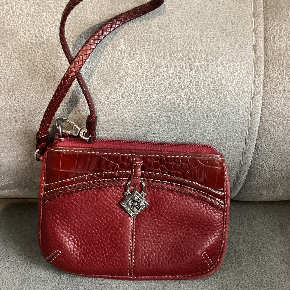 Brighton Red wristlet like new